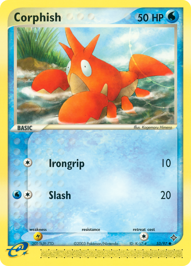 Corphish — Dragon #053 / 97