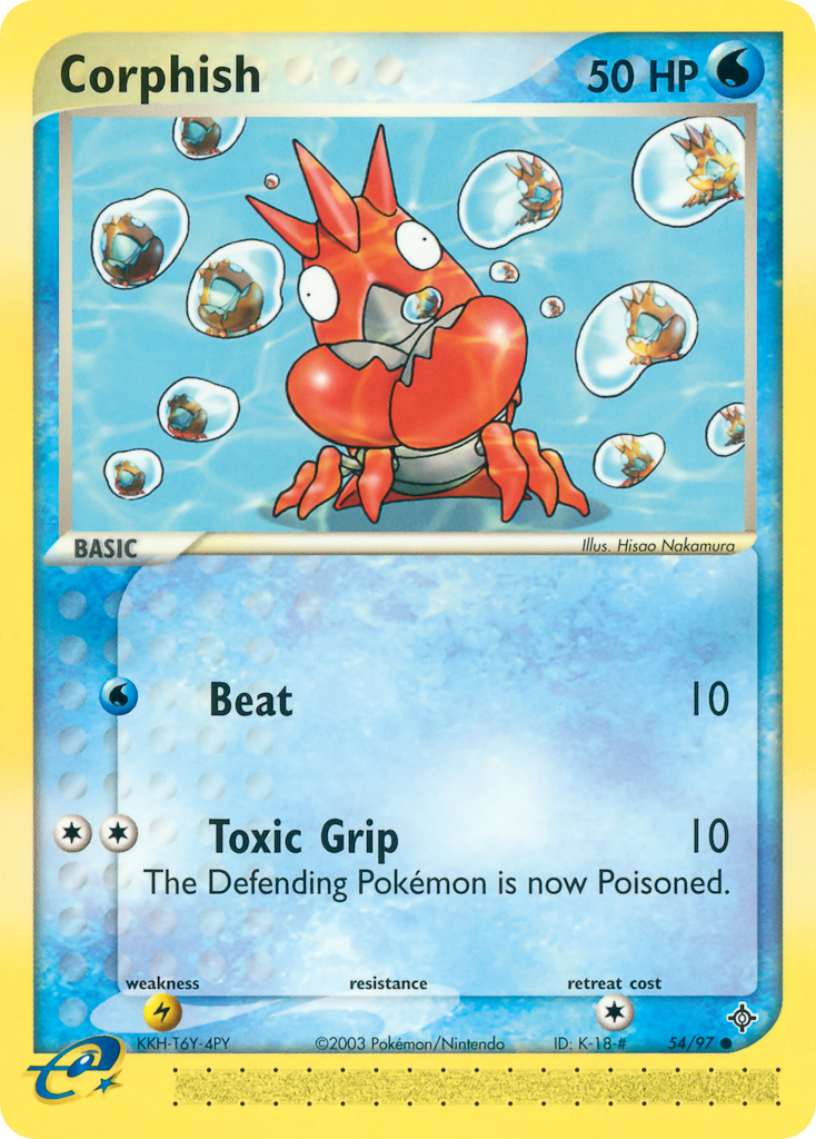 Corphish — Dragon #054 / 97