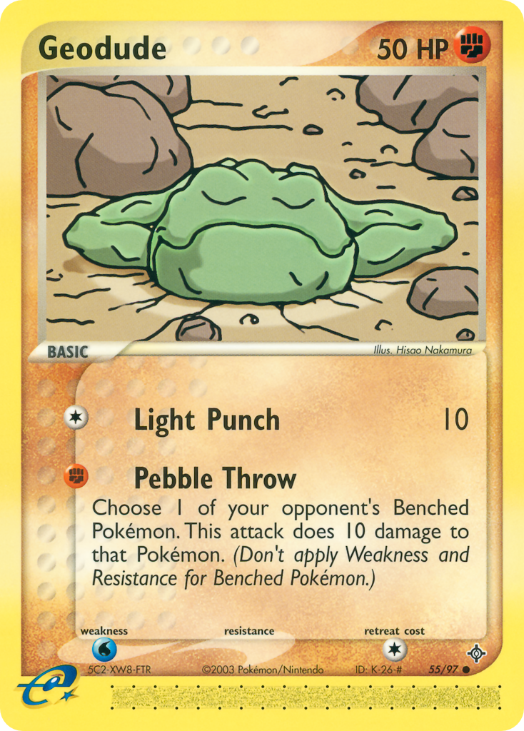 Geodude — Dragon #055 / 97
