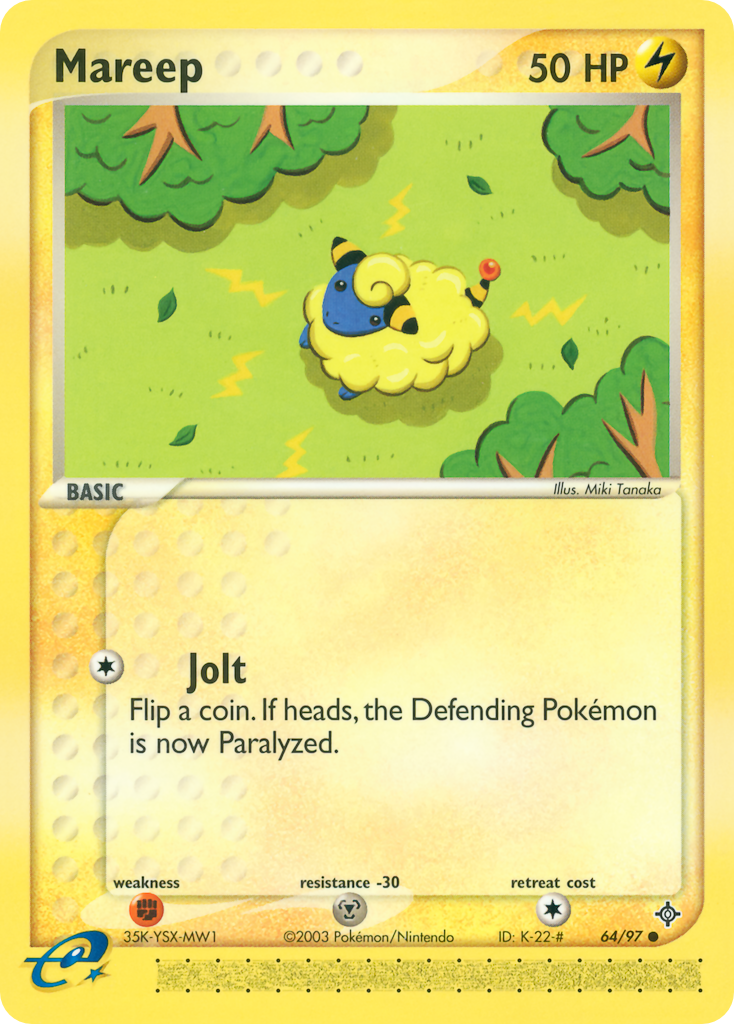 Mareep — Dragon #064 / 97