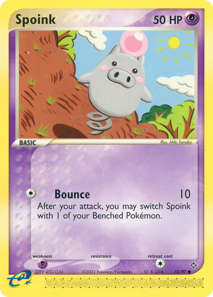 Spoink — Dragon #073 / 97