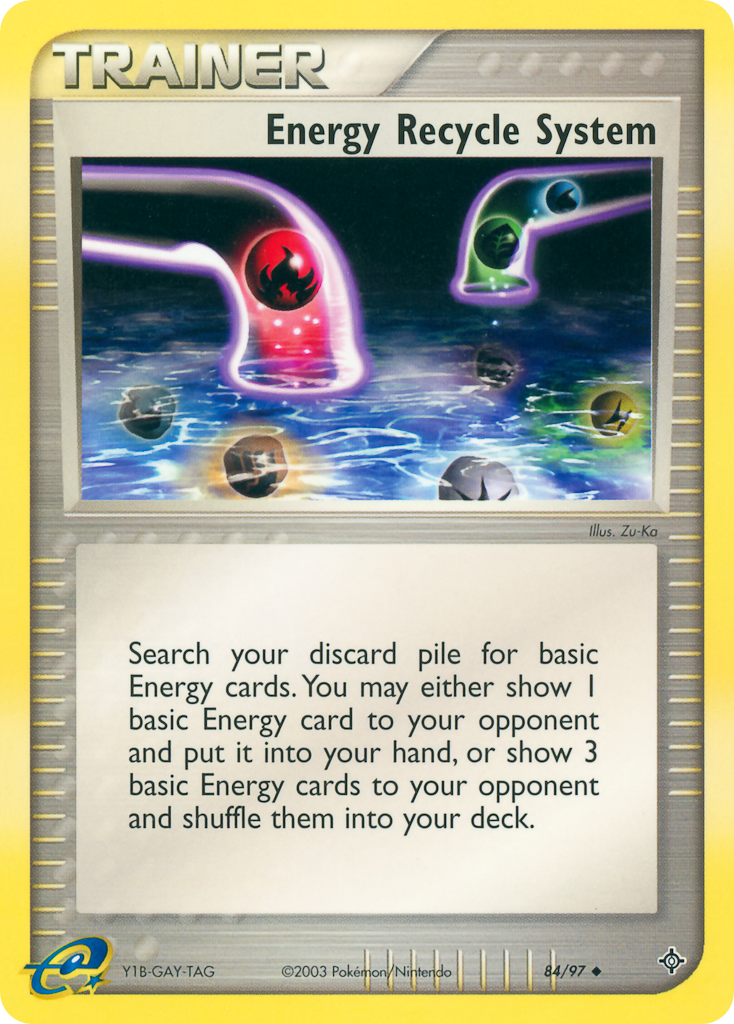 Energy Recycle System — Dragon #084 / 97
