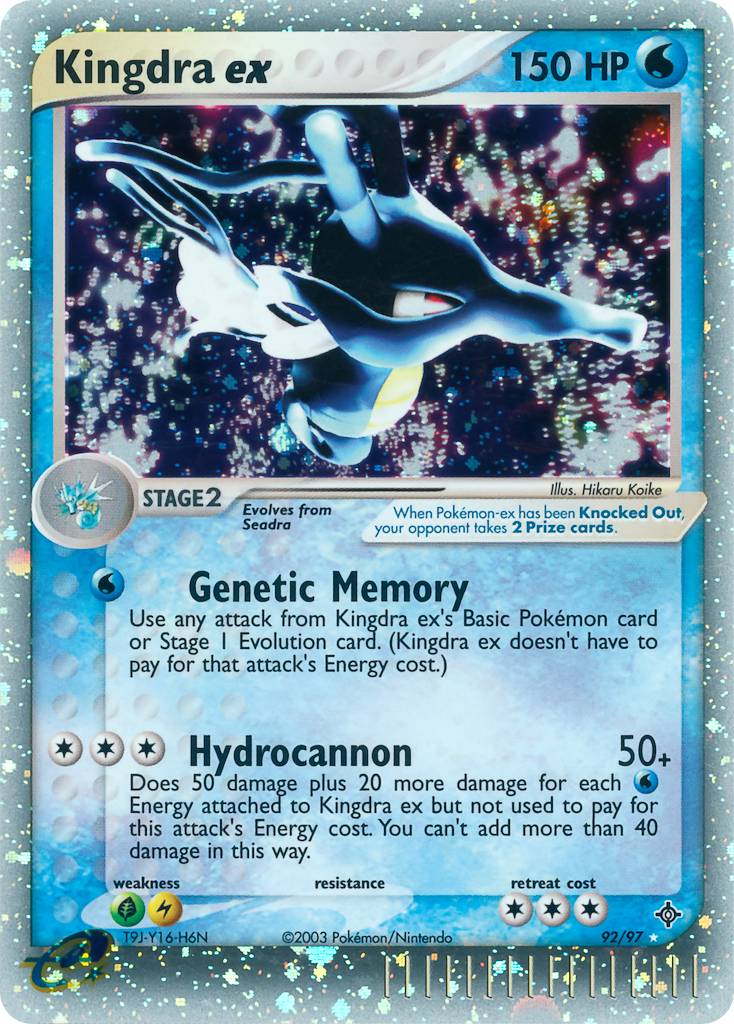 Kingdra ex — Dragon #092 / 97