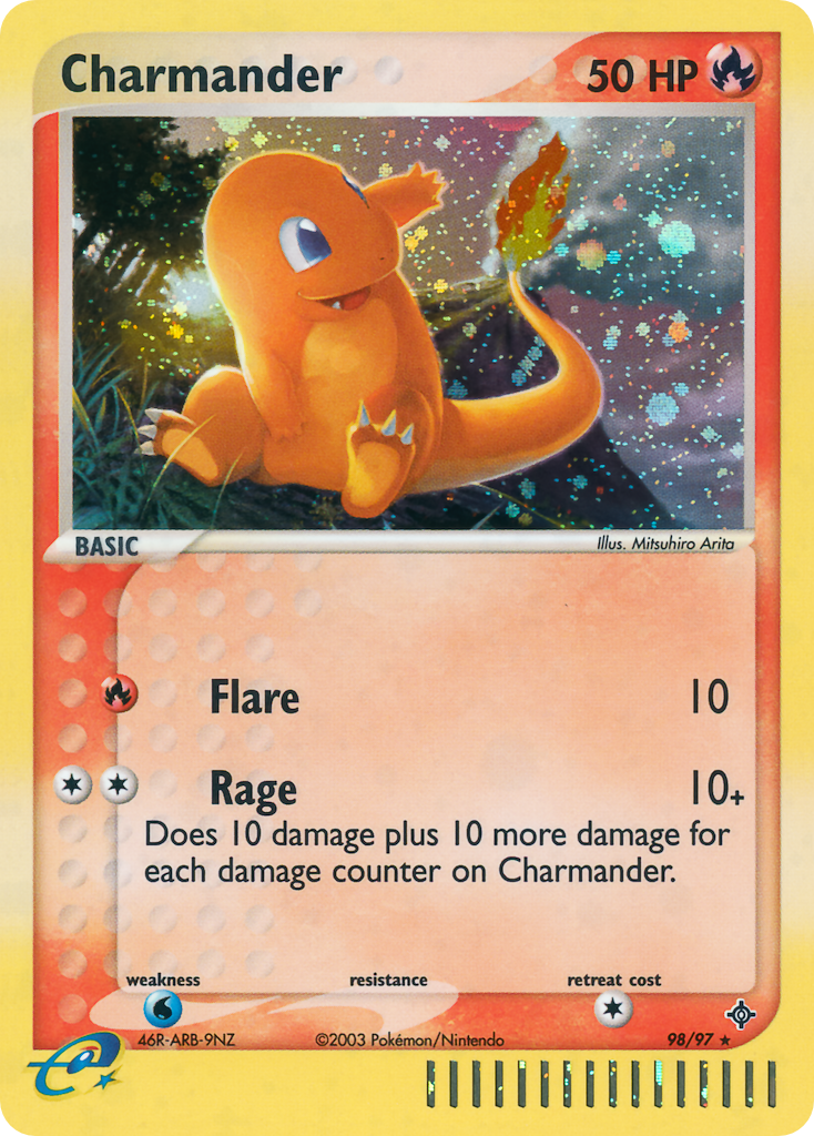 Charmander — Dragon #098 / 97