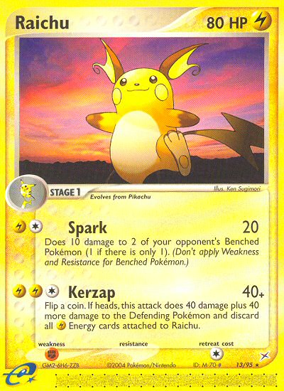 Raichu — Team Magma vs Team Aqua #013 / 95