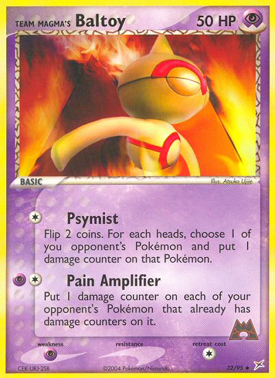 Team Magma's Baltoy — Team Magma vs Team Aqua #032 / 95