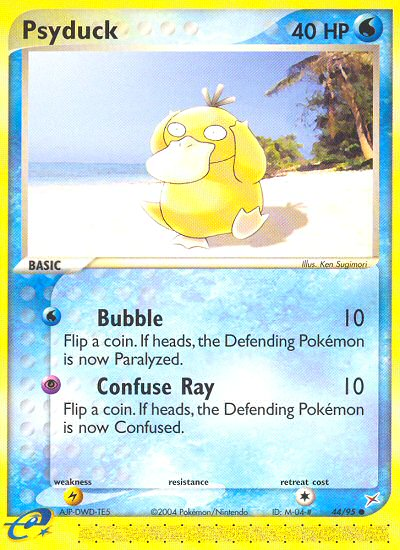 Psyduck — Team Magma vs Team Aqua #044 / 95