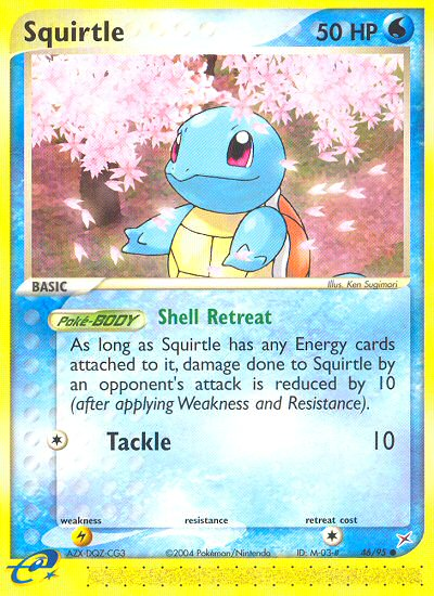 Squirtle — Team Magma vs Team Aqua #046 / 95
