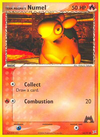 Team Magma's Numel — Team Magma vs Team Aqua #064 / 95