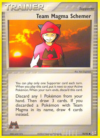 Team Magma Schemer — Team Magma vs Team Aqua #070 / 95