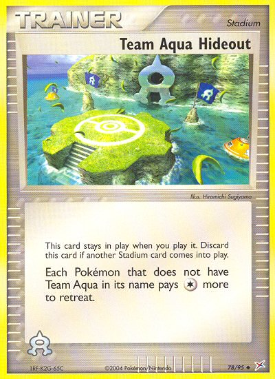 Team Aqua Hideout — Team Magma vs Team Aqua #078 / 95