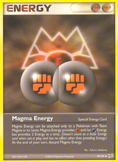 Magma Energy — Team Magma vs Team Aqua #087 / 95