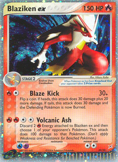 Blaziken ex — Team Magma vs Team Aqua #089 / 95