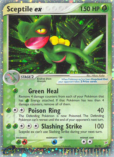 Sceptile ex — Team Magma vs Team Aqua #093 / 95
