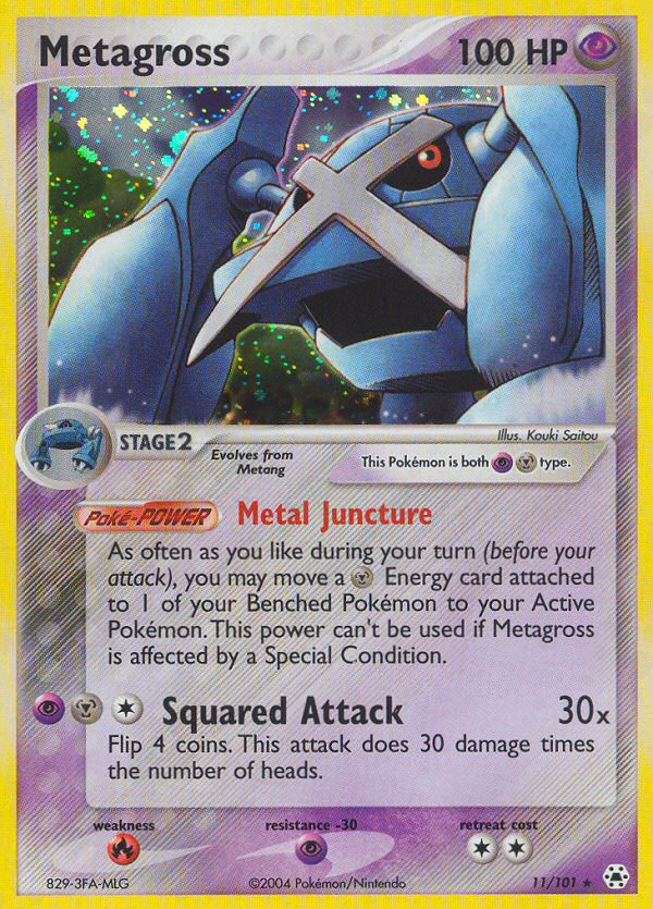 Metagross — Hidden Legends #011 / 101