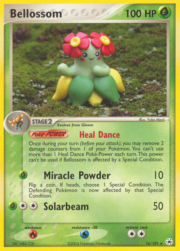 Bellossom — Hidden Legends #016 / 101