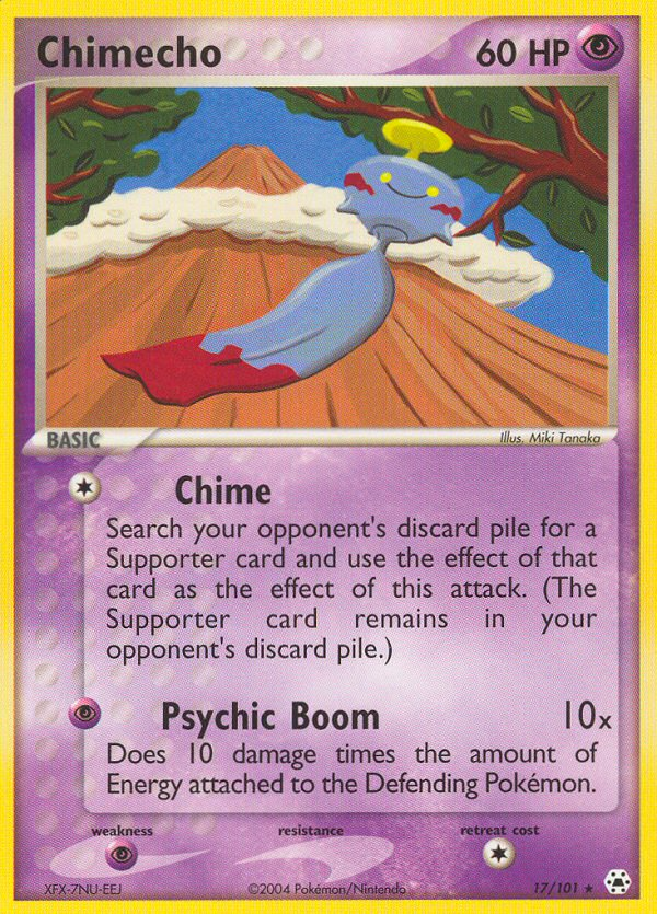 Chimecho — Hidden Legends #017 / 101