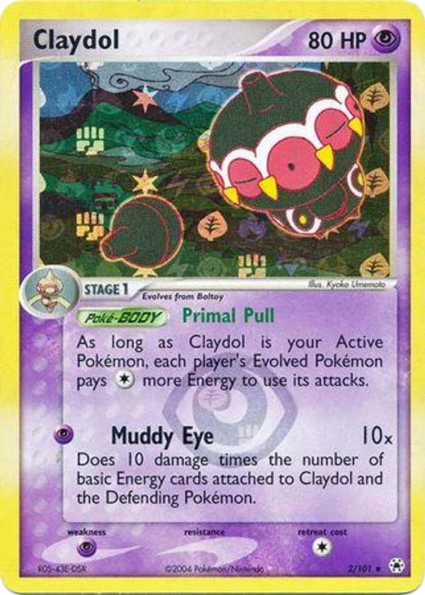 Claydol — Hidden Legends #002 / 101