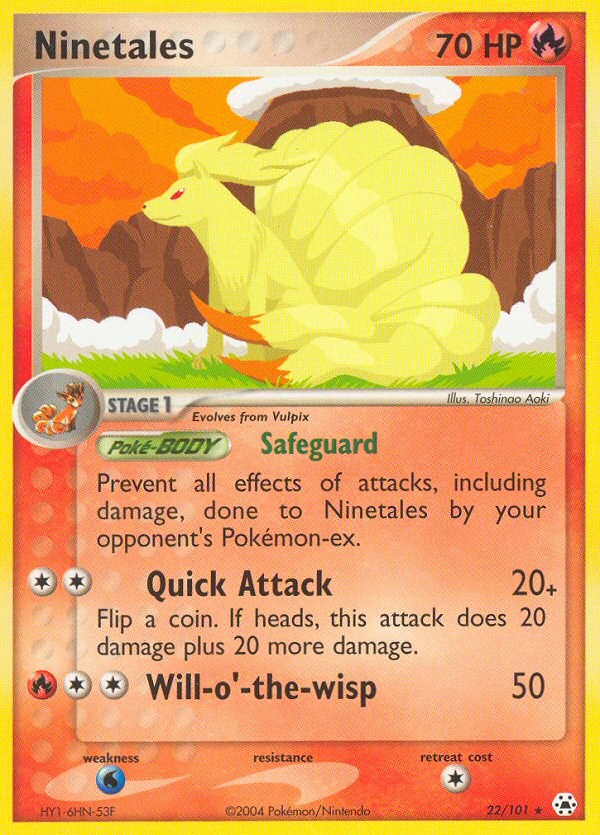 Ninetales — Hidden Legends #022 / 101
