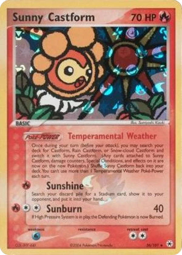 Sunny Castform — Hidden Legends #026 / 101