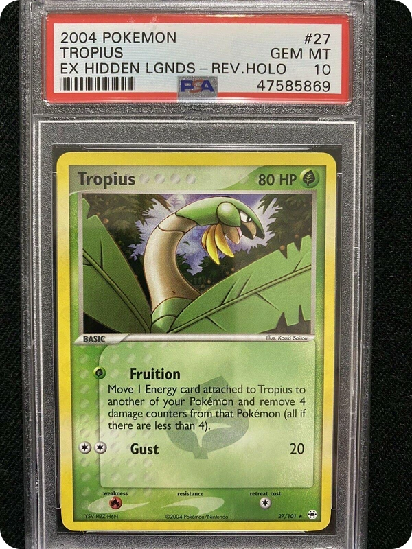 Tropius — Hidden Legends #027 / 101
