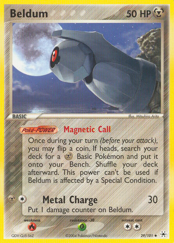 Beldum — Hidden Legends #029 / 101