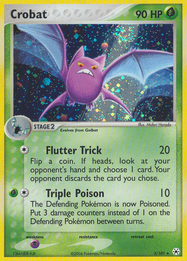 Crobat — Hidden Legends #003 / 101