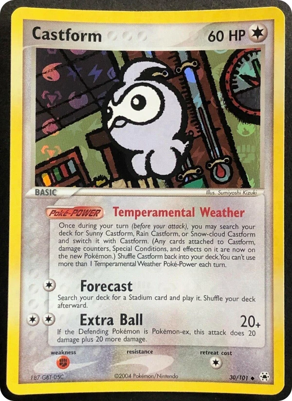 Castform — Hidden Legends #030 / 101