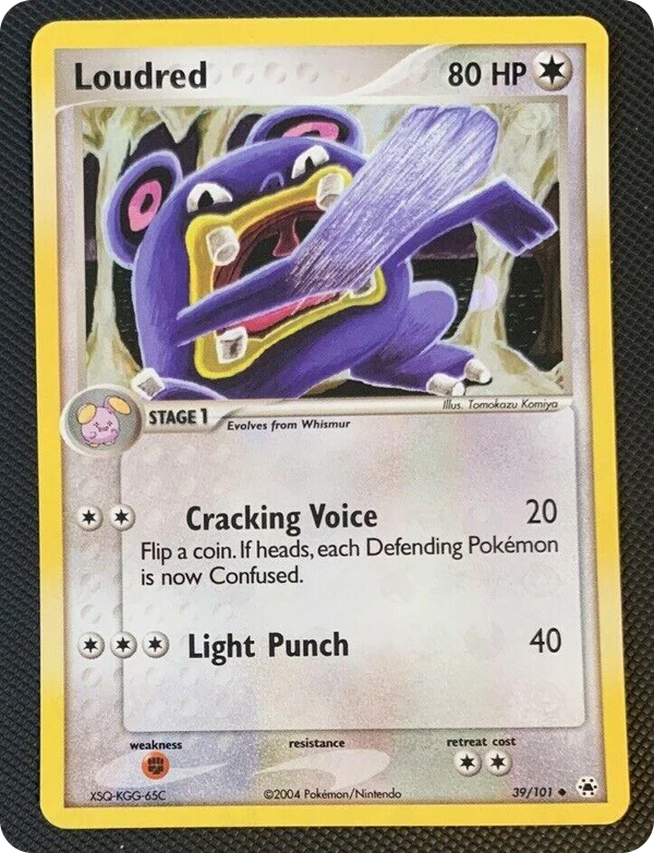 Loudred — Hidden Legends #039 / 101
