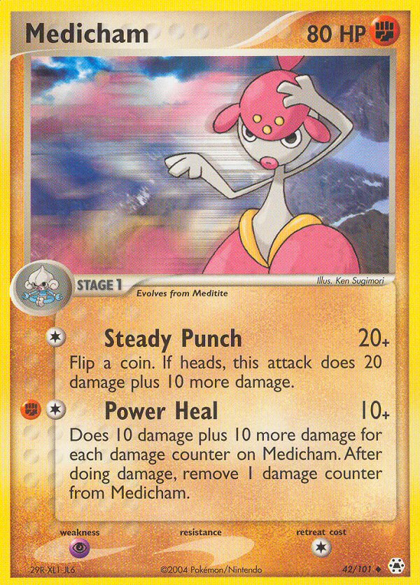 Medicham — Hidden Legends #042 / 101