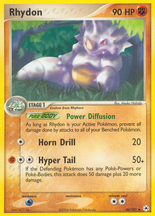 Rhydon — Hidden Legends #046 / 101