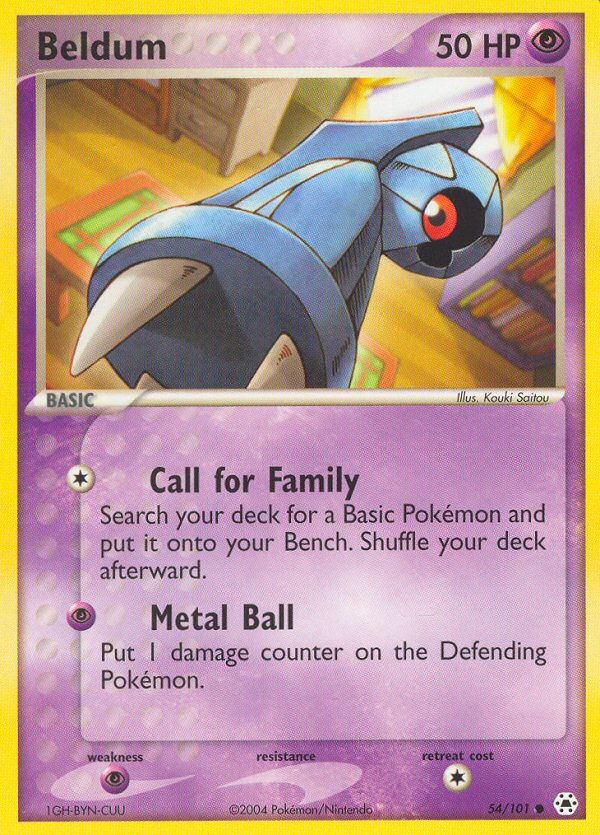 Beldum — Hidden Legends #054 / 101
