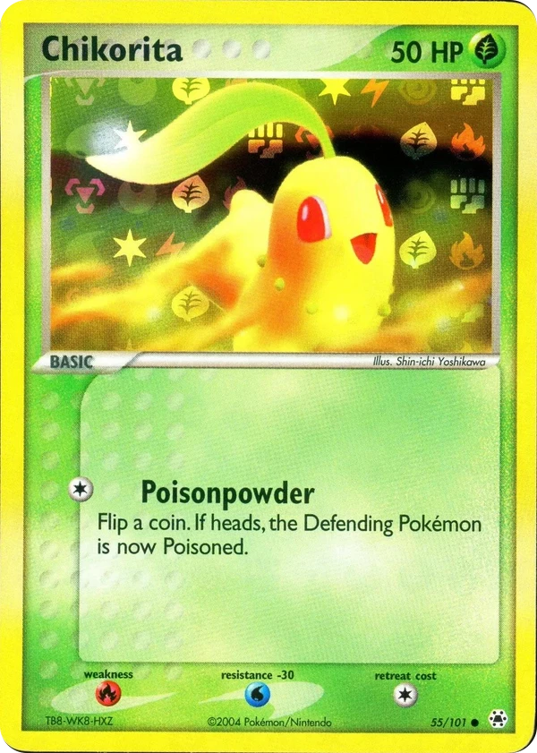 Chikorita — Hidden Legends #055 / 101