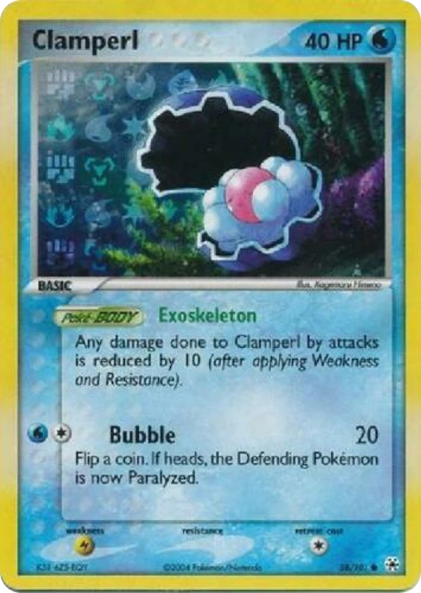 Clamperl — Hidden Legends #058 / 101