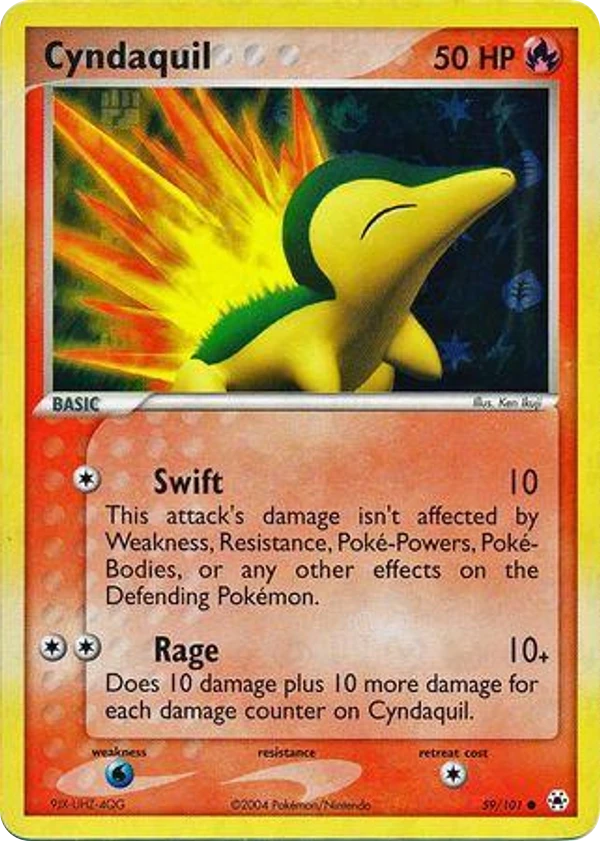 Cyndaquil — Hidden Legends #059 / 101