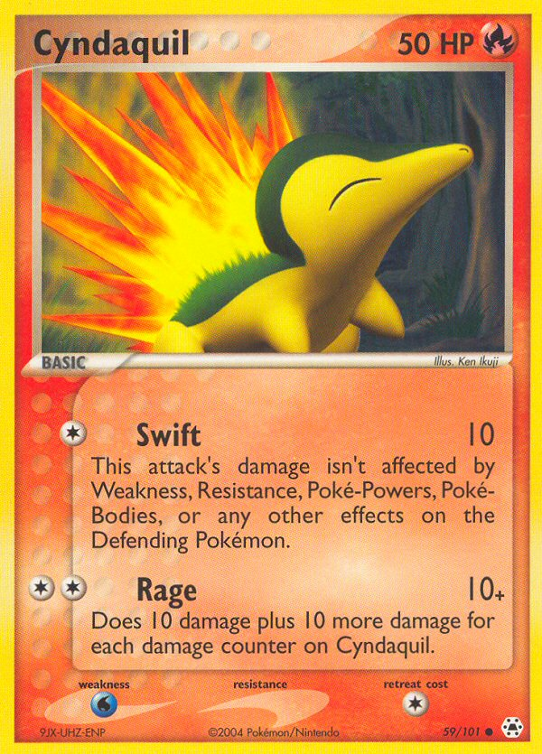 Cyndaquil — Hidden Legends #059 / 101