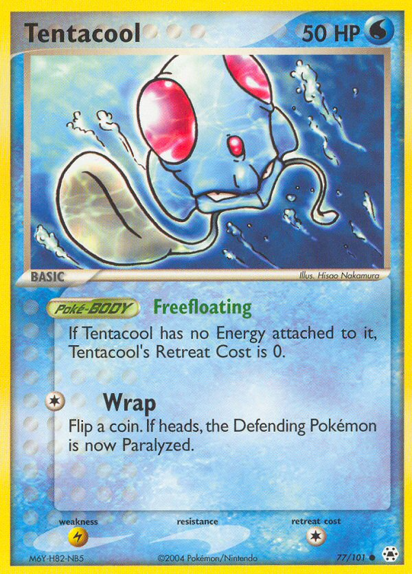 Tentacool — Hidden Legends #077 / 101