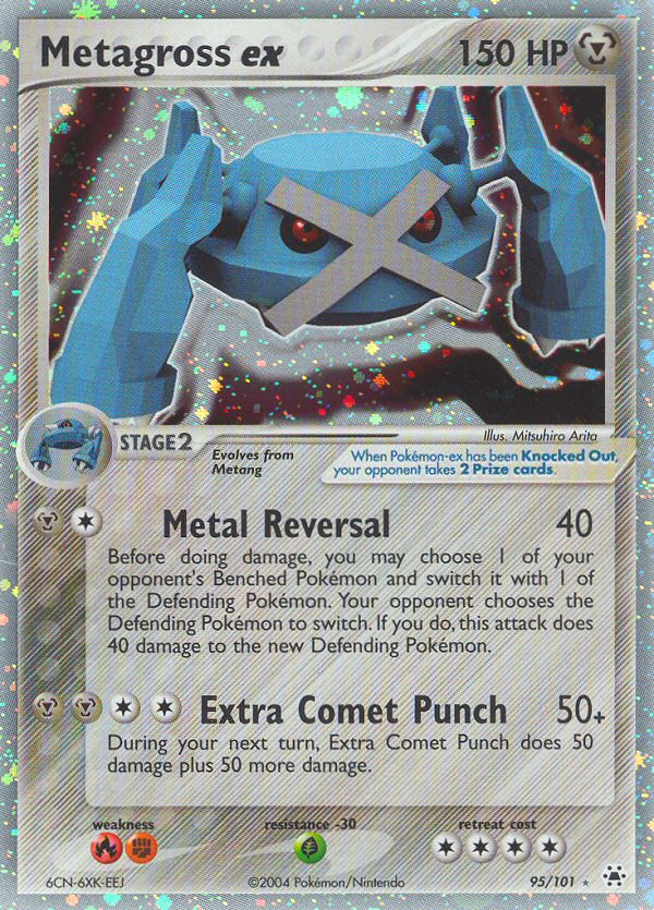 Metagross ex — Hidden Legends #095 / 101