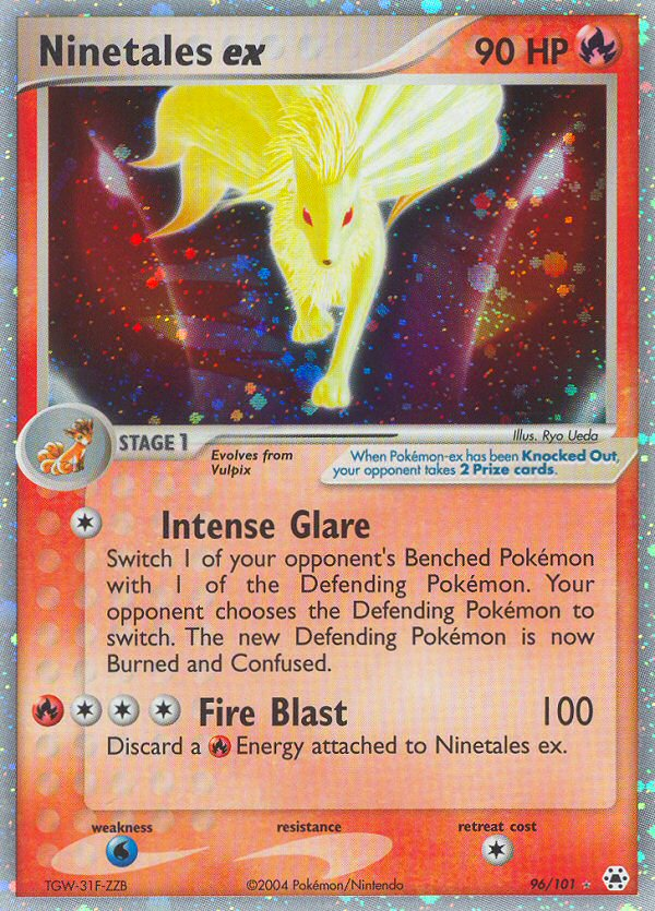Ninetales ex — Hidden Legends #096 / 101