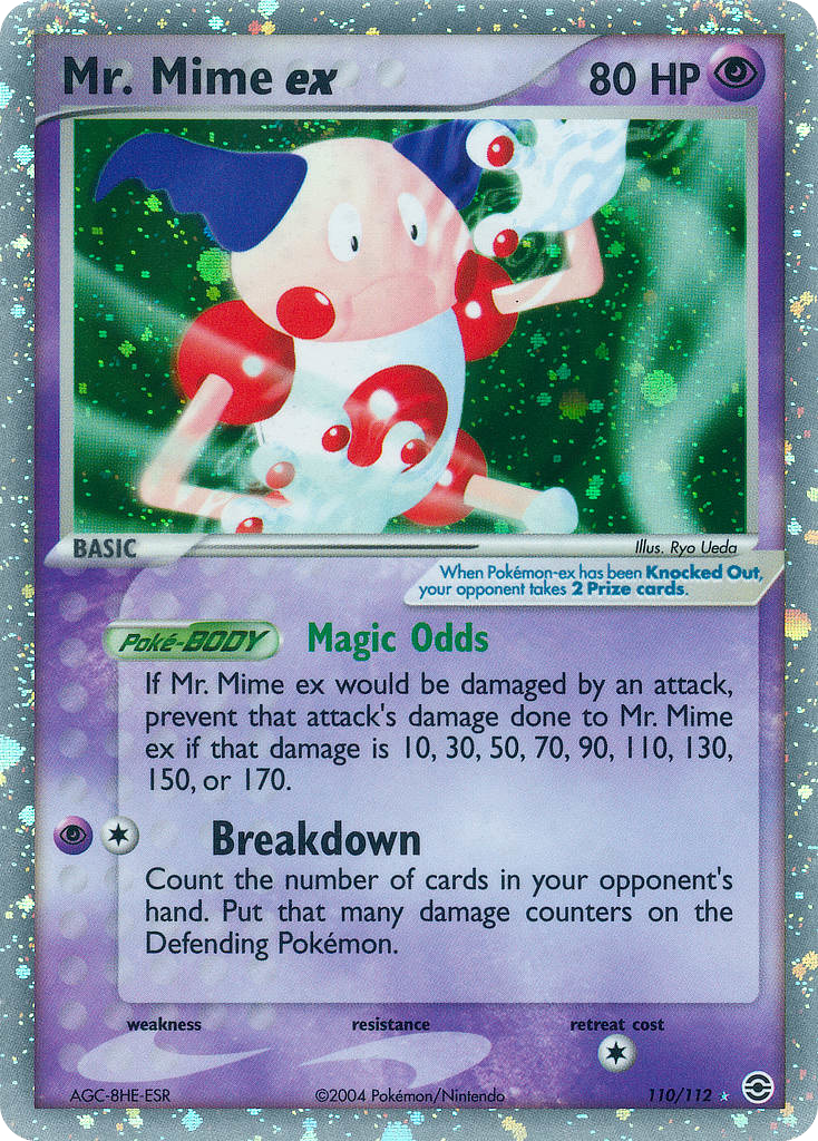 Mr. Mime ex — FireRed & LeafGreen #110 / 112