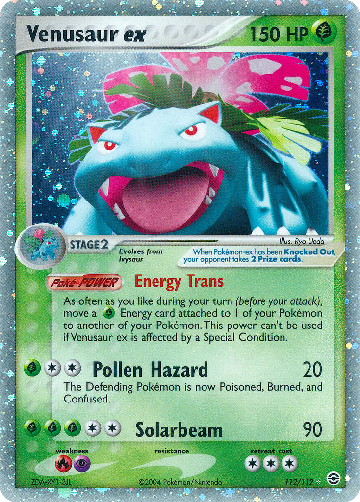 Venusaur ex — FireRed & LeafGreen #112 / 112