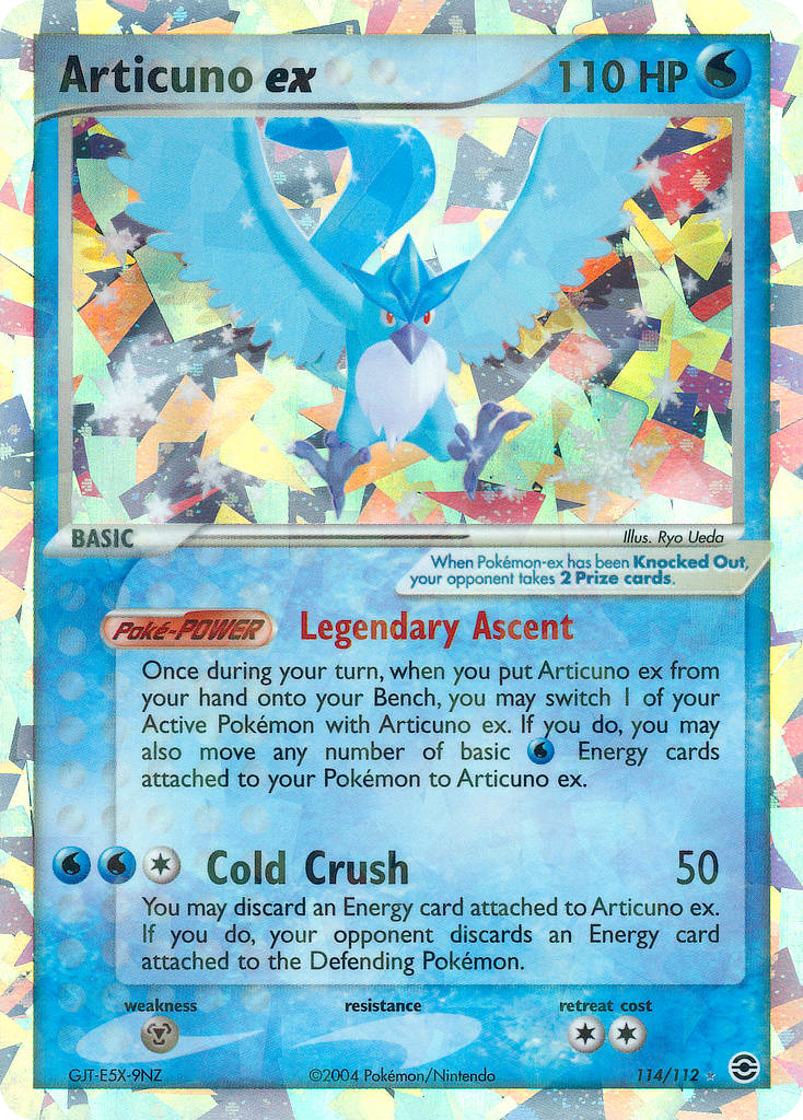 Articuno ex — FireRed & LeafGreen #114 / 112
