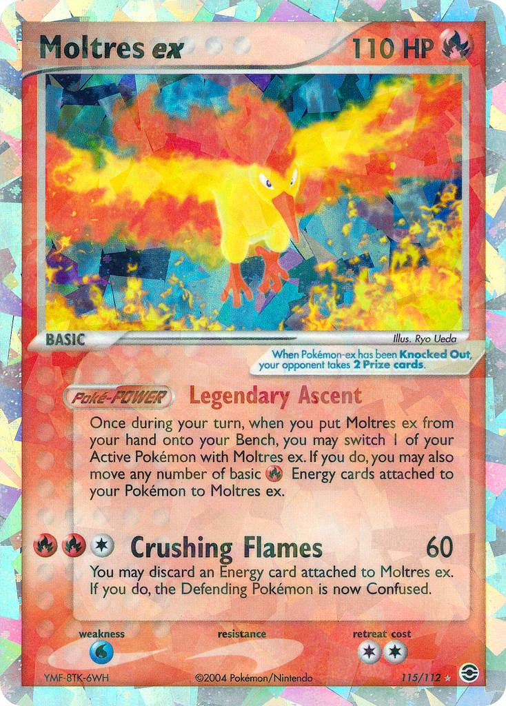 Moltres ex — FireRed & LeafGreen #115 / 112