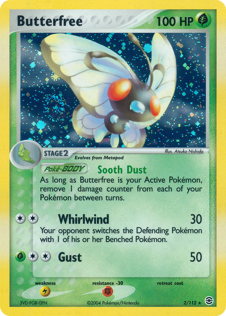 Butterfree — FireRed & LeafGreen #002 / 112