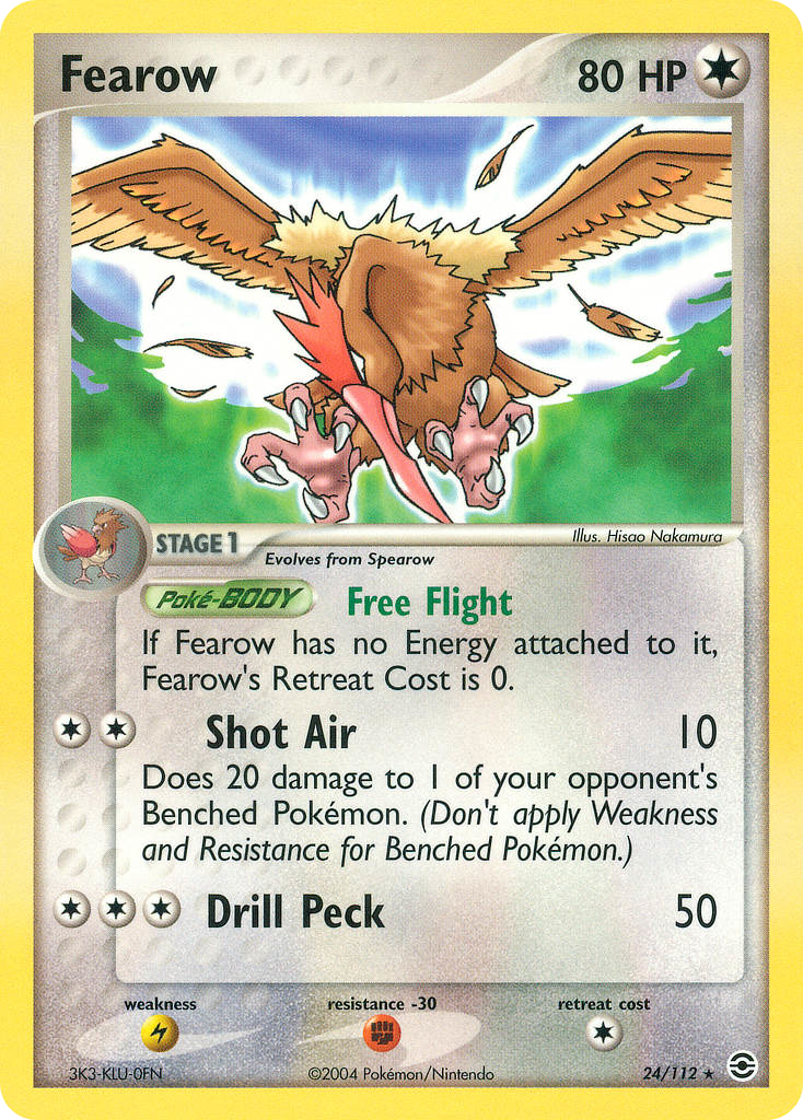 Fearow — FireRed & LeafGreen #024 / 112