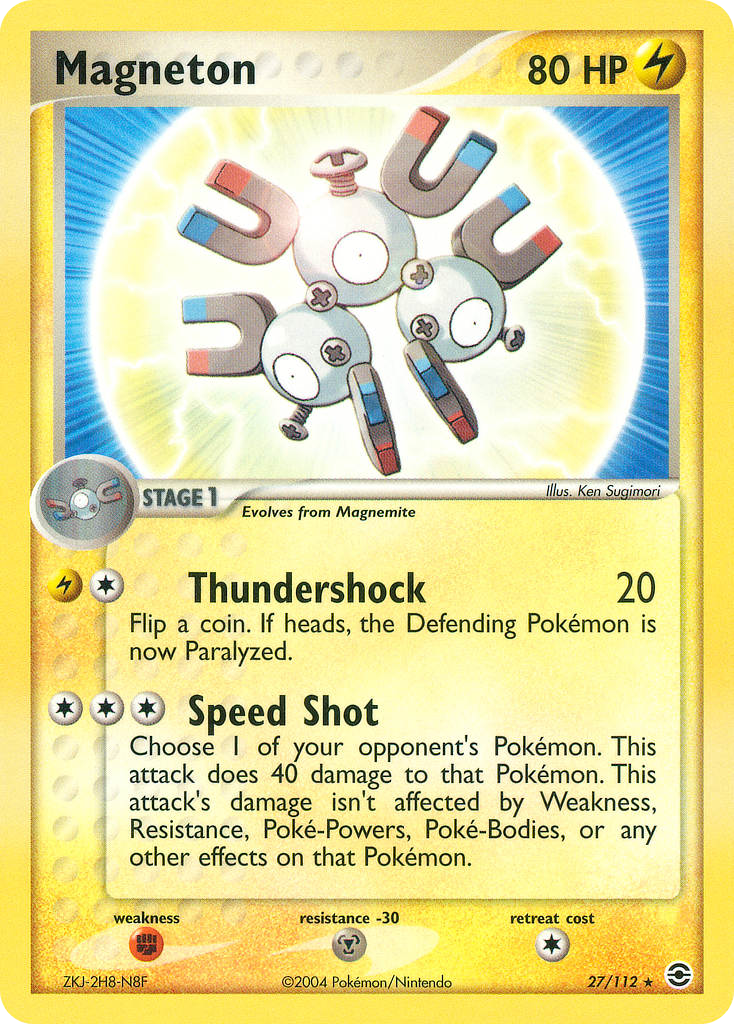 Magneton — FireRed & LeafGreen #027 / 112