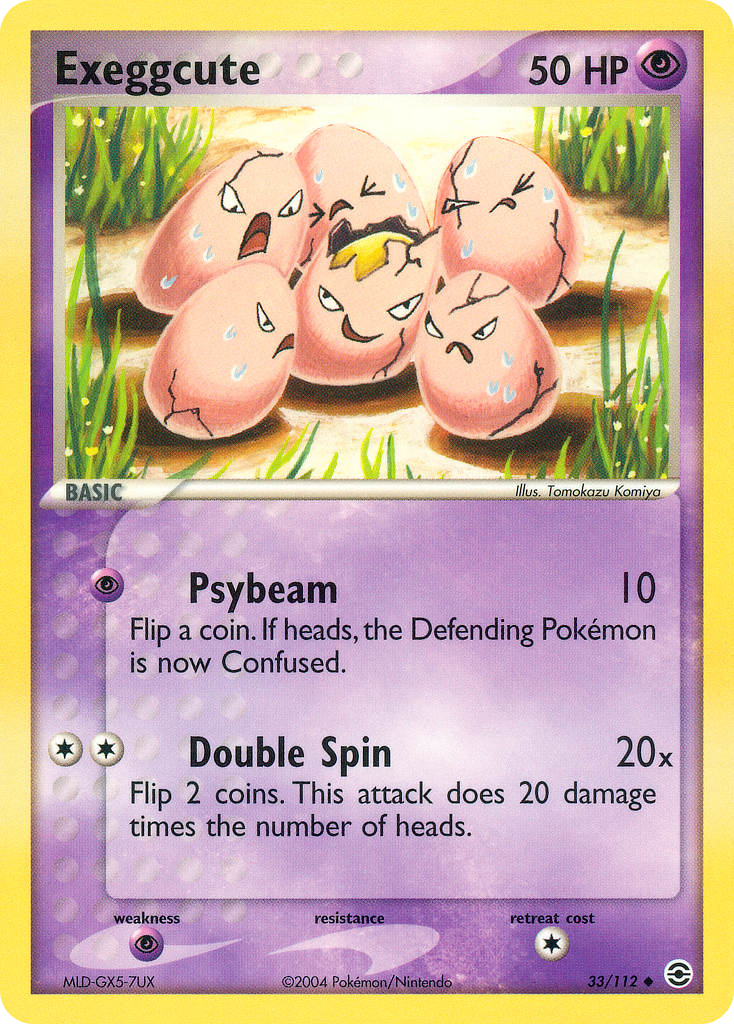 Exeggcute — FireRed & LeafGreen #033 / 112