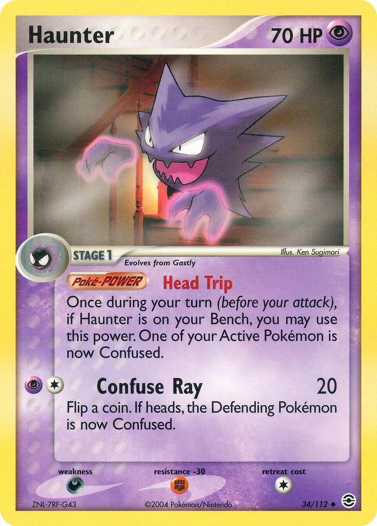Haunter — FireRed & LeafGreen #034 / 112