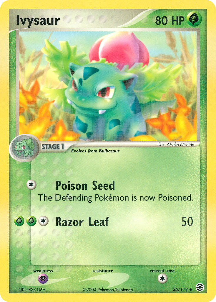 Ivysaur — FireRed & LeafGreen #035 / 112