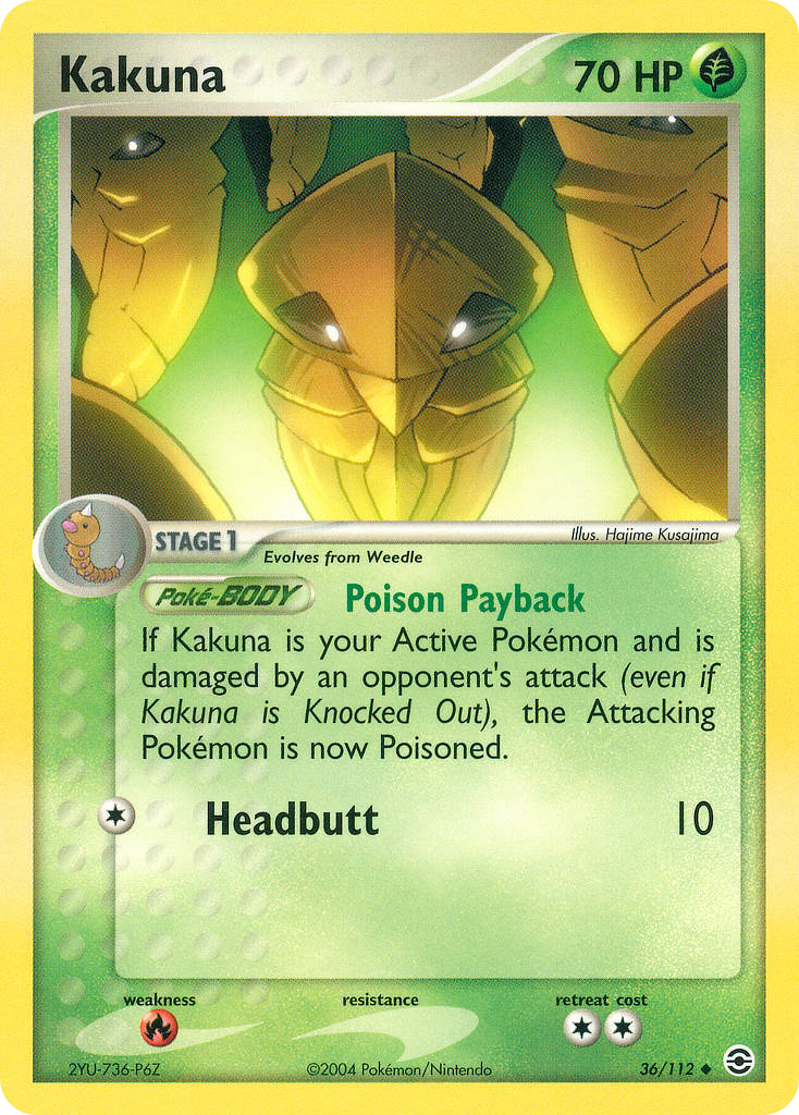 Kakuna — FireRed & LeafGreen #036 / 112